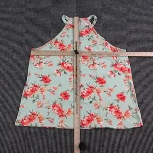 Haptics | Tops | Haptics Tank Womens 2x Green Floral Halter Jersey ...